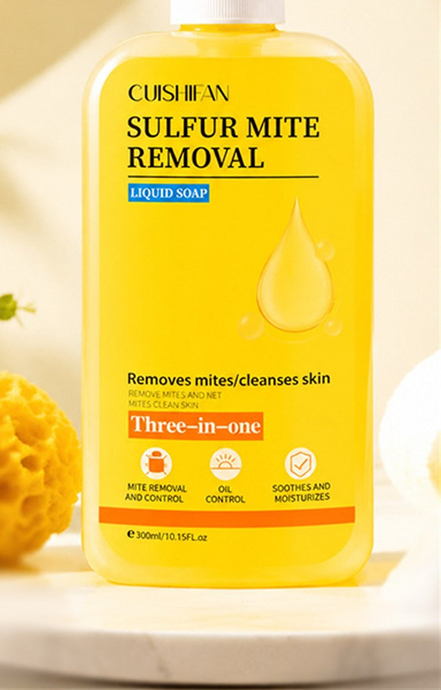 CUISHIFAN Sulfur Mite Removal Body Wash