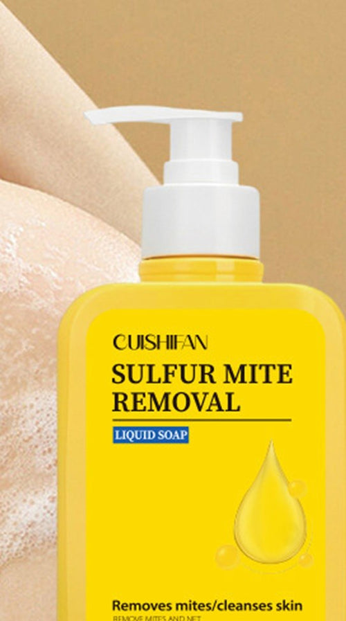 CUISHIFAN Sulfur Mite Removal Body Wash