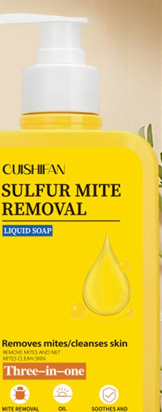 CUISHIFAN Sulfur Mite Removal Body Wash