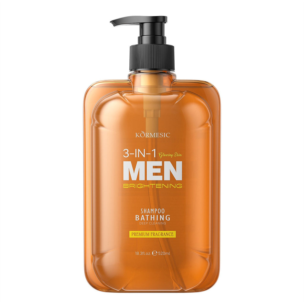 KORMESIC Men 3-in-1 Bathing Shampoo 520ml